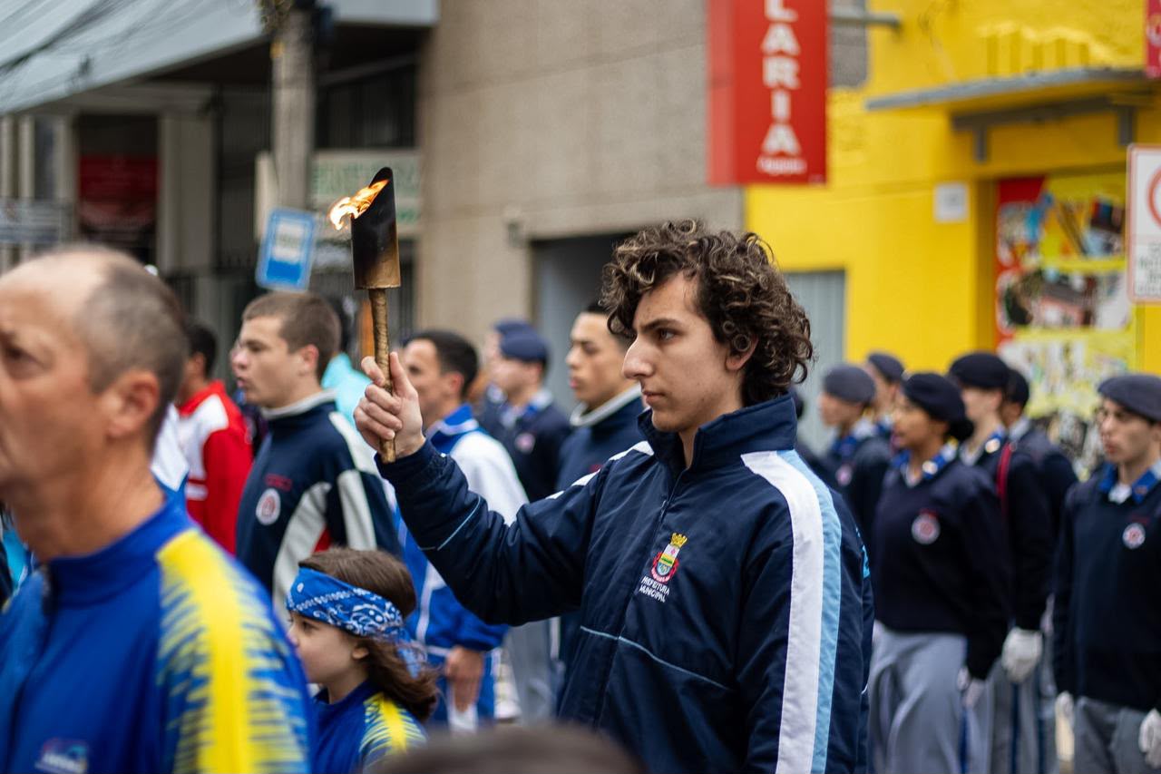 89ª Corrida do Fogo Simbólico da Pátria marca início das comemorações da Independência do Brasil em São Gabriel