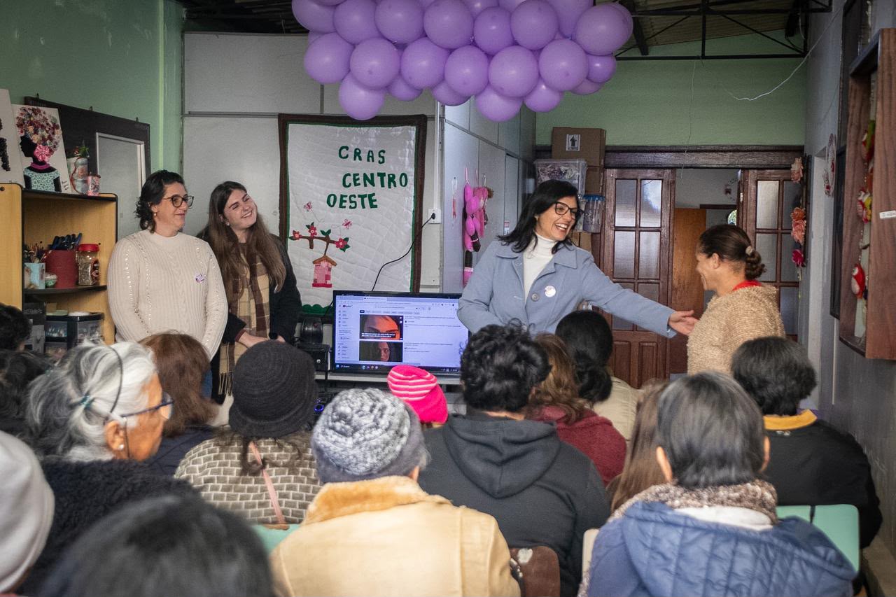 Assistência Social: Relatos de Superação marcam ação do Agosto Lilás realizada pelo CRAS Centro Oeste