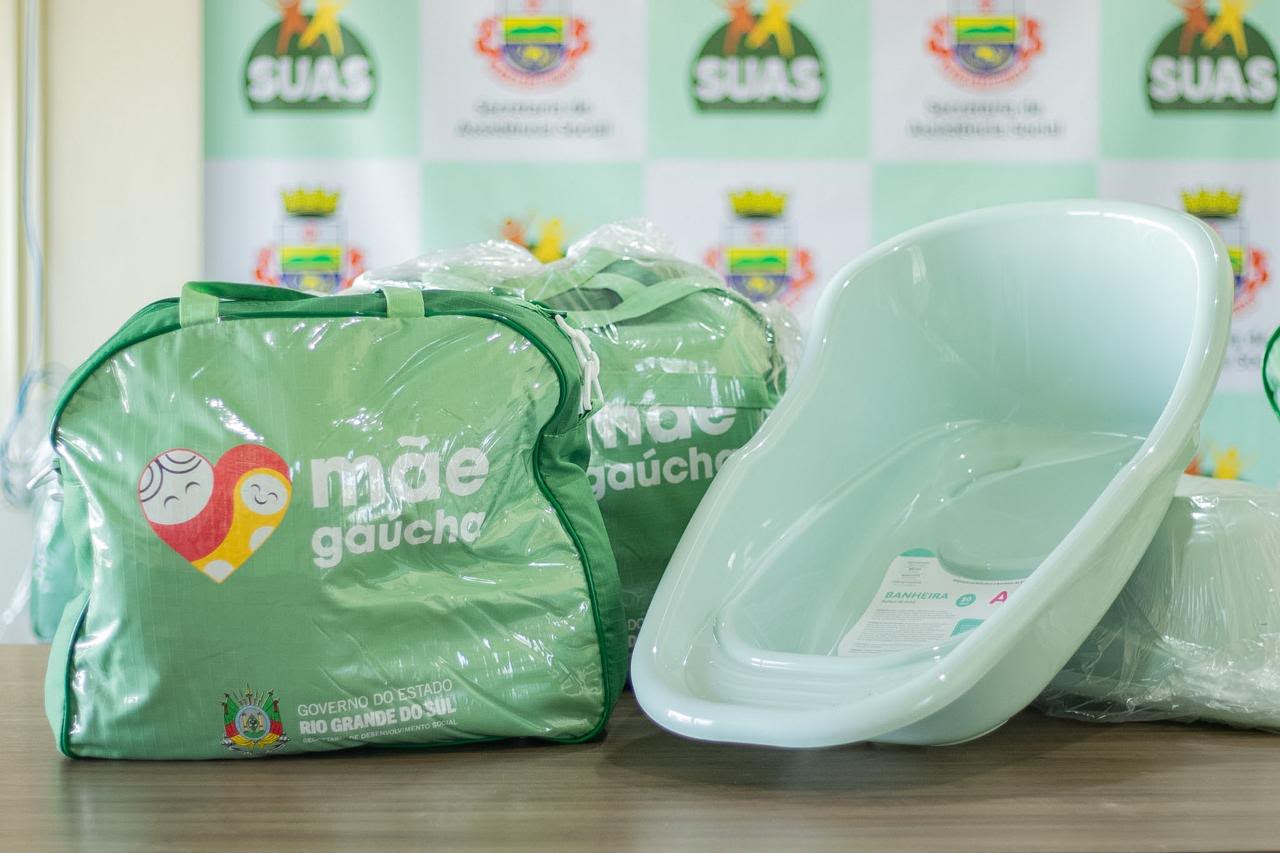Secretaria de Assistência Social disponibiliza kits Mãe Gaúcha e reforça chamamento às gestantes